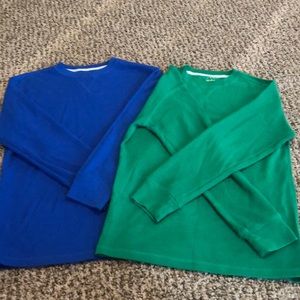 *Lot of 2* Faded Glory Long Sleeve Boys Shirt